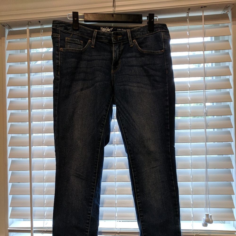 Low Rise Skinny Jeans